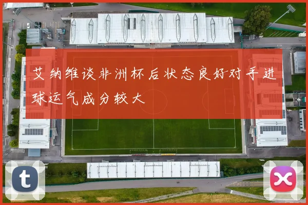 艾纳维谈非洲杯后状态良好对手进球运气成分较大