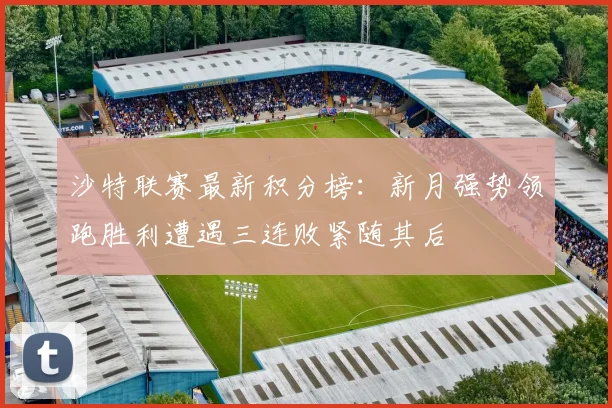 沙特联赛最新积分榜：新月强势领跑胜利遭遇三连败紧随其后